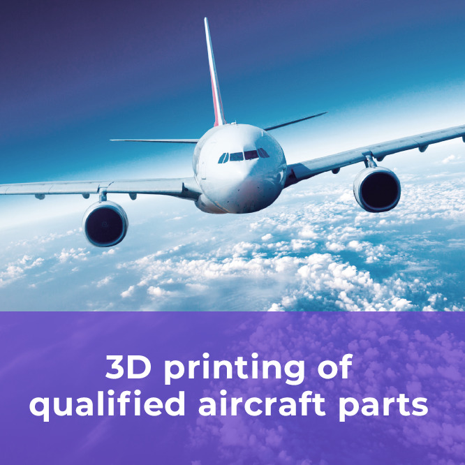 3D打印合格的飞机零件